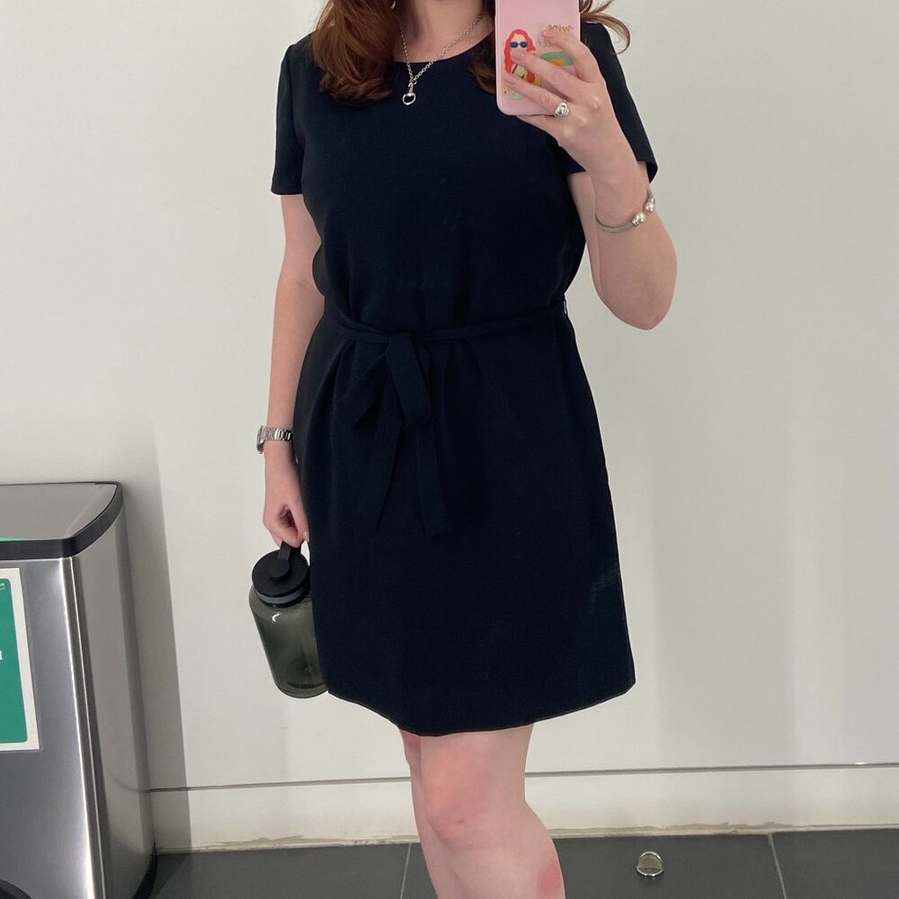 J. Crew Classic Black Dress